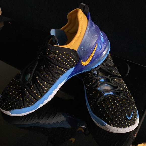 LeBron Black,, Light Blue and Mustard Color - Picture 3 of 7